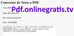 PDF to txt text